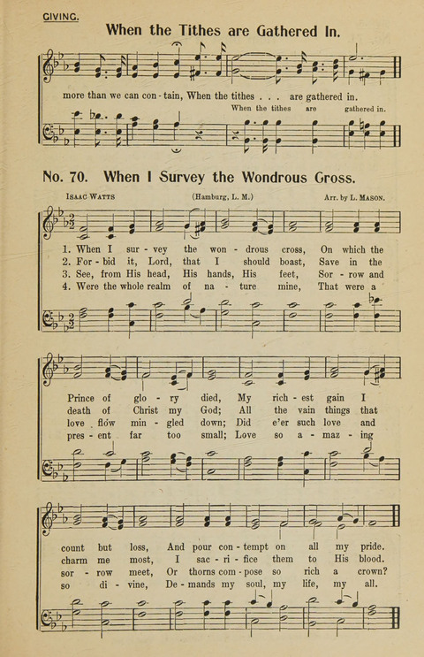 Missionary Hymns and Responsive Scripture Readings: for use in missionary meetings page 65