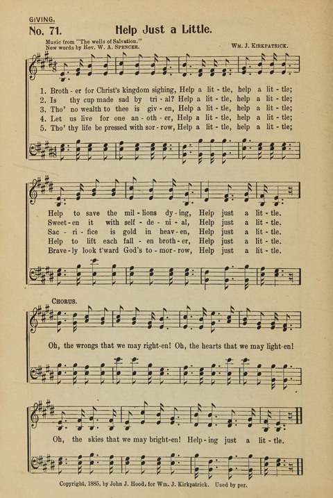 Missionary Hymns and Responsive Scripture Readings: for use in missionary meetings page 66