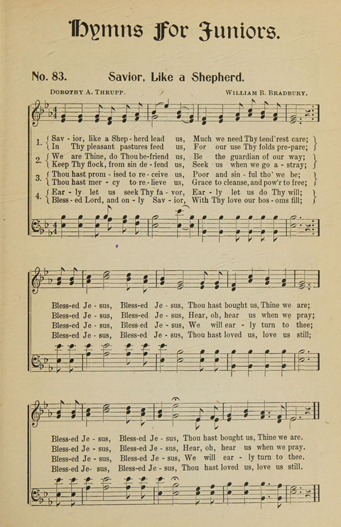 Missionary Hymns and Responsive Scripture Readings: for use in missionary meetings page 77