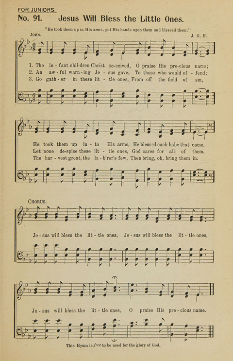 Missionary Hymns and Responsive Scripture Readings: for use in missionary meetings page 85