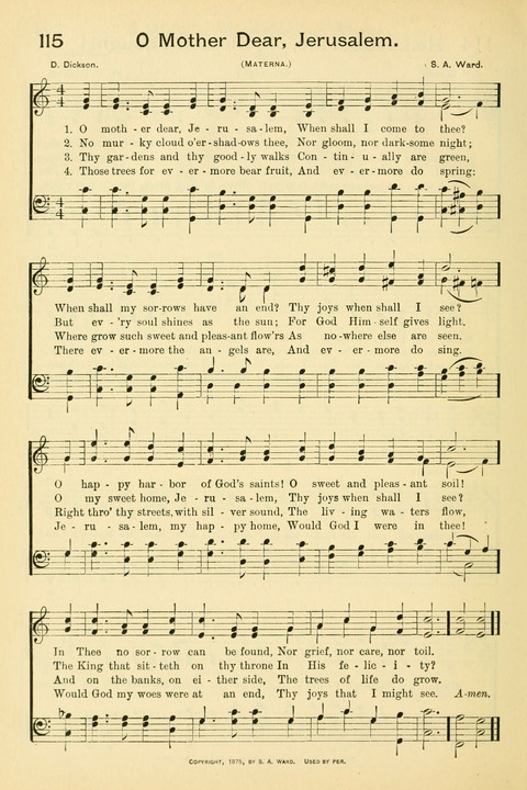 The Mission Hymnal: as adopted by the General Convention at Cincinnati page 106