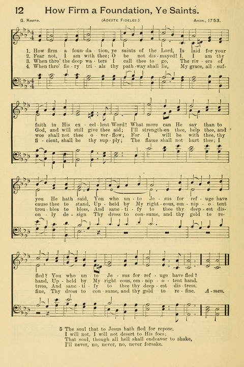 The Mission Hymnal: as adopted by the General Convention at Cincinnati page 12