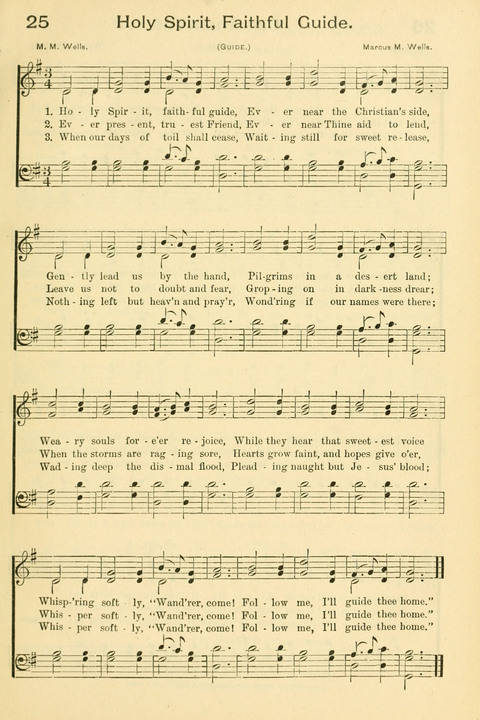 The Mission Hymnal: as adopted by the General Convention at Cincinnati page 25