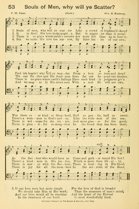 The Mission Hymnal: as adopted by the General Convention at Cincinnati page 54