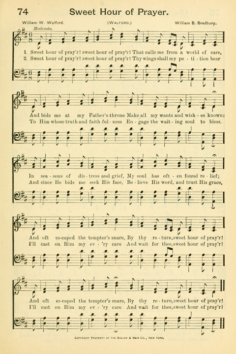 The Mission Hymnal: as adopted by the General Convention at Cincinnati page 71