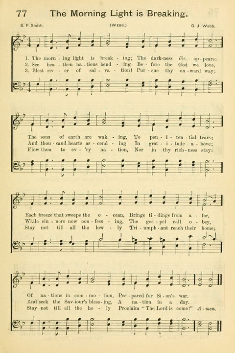 The Mission Hymnal: as adopted by the General Convention at Cincinnati page 73