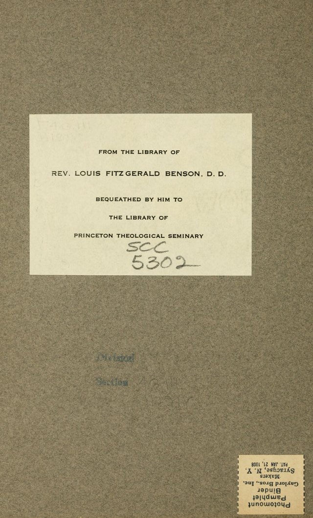 Missionary Hymnal page 3