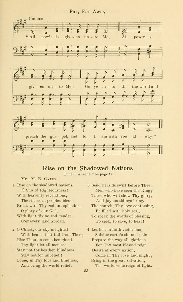 Missionary Hymnal page 58