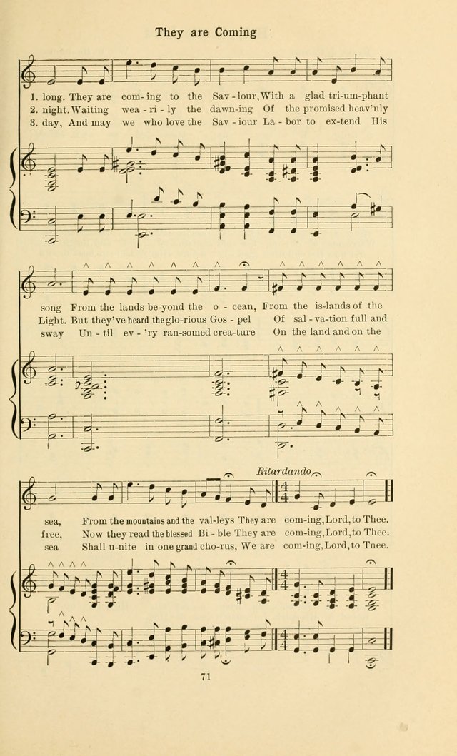 Missionary Hymnal page 76