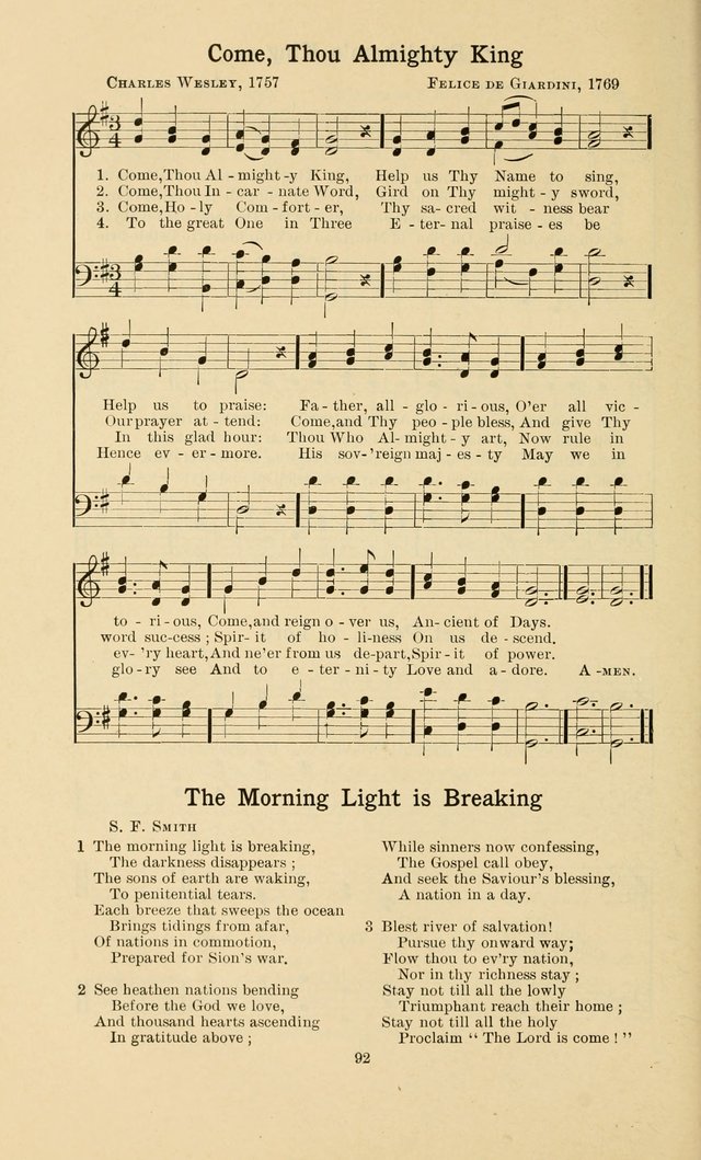 Missionary Hymnal page 97