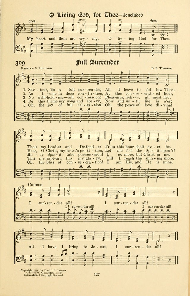 Montreat Hymns: psalms and gospel songs with responsive scripture readings page 127