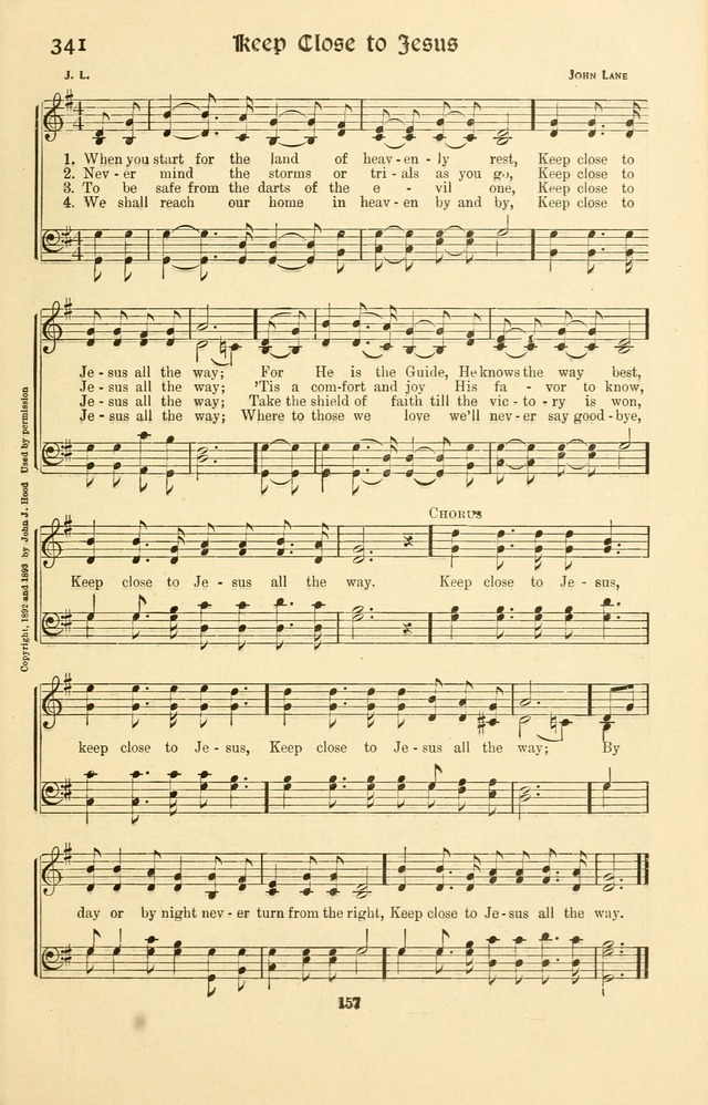 Montreat Hymns: psalms and gospel songs with responsive scripture readings page 157