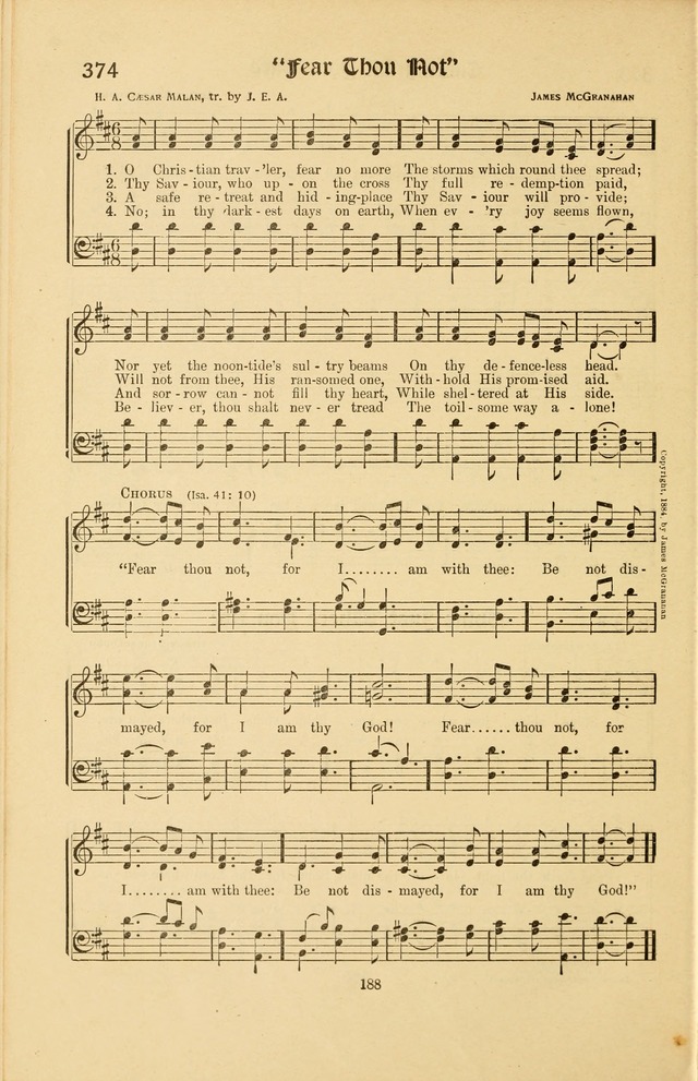 Montreat Hymns: psalms and gospel songs with responsive scripture readings page 188