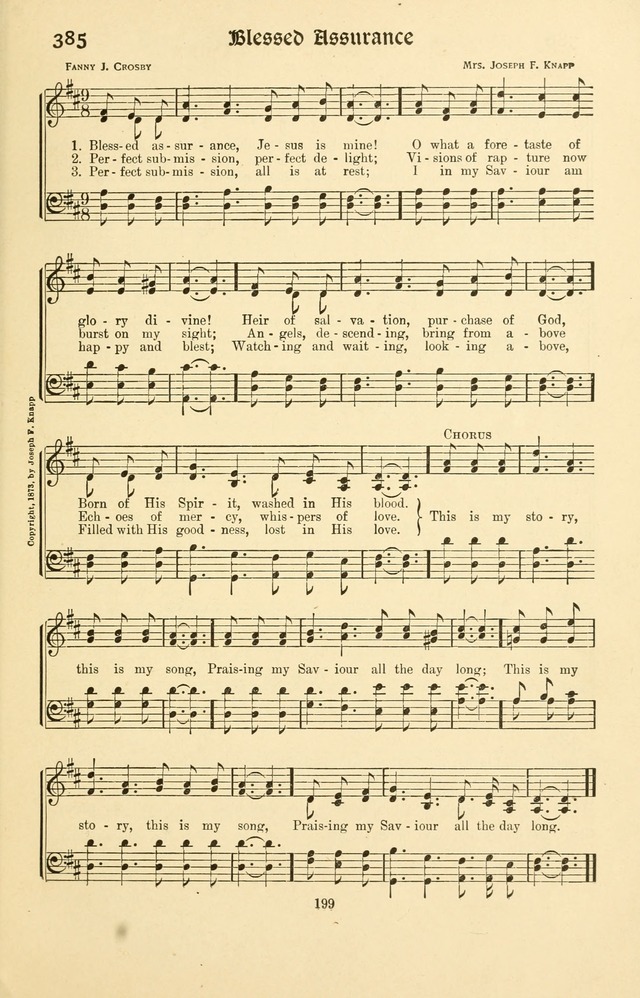 Montreat Hymns: psalms and gospel songs with responsive scripture readings page 199