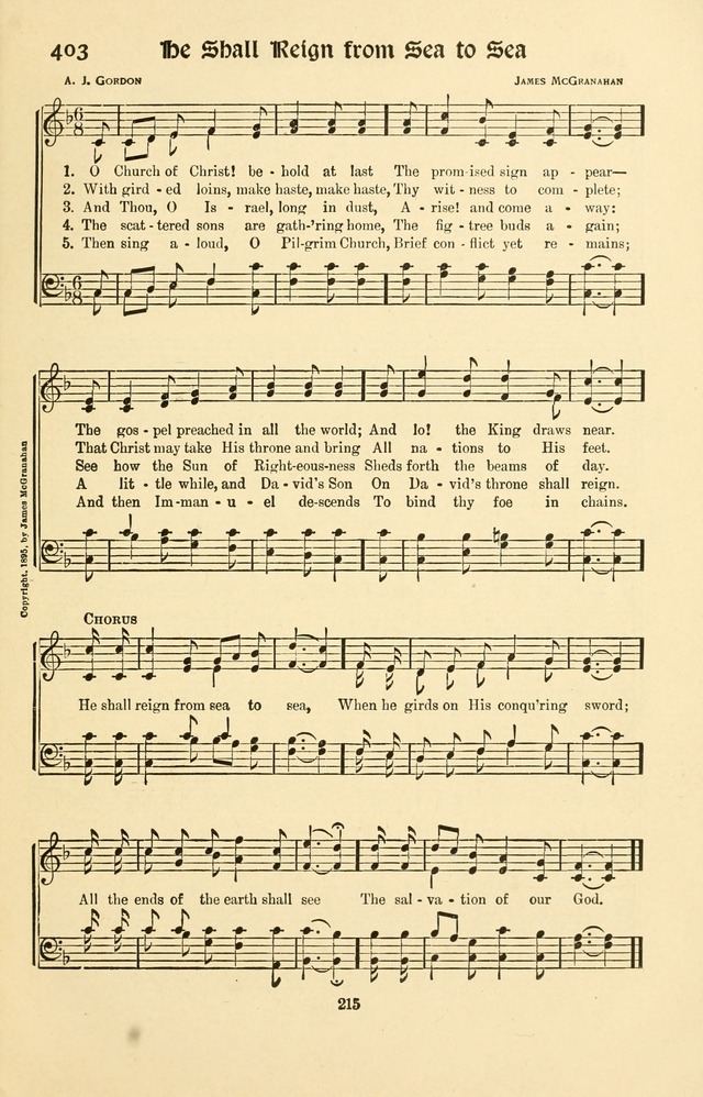 Montreat Hymns: psalms and gospel songs with responsive scripture readings page 215