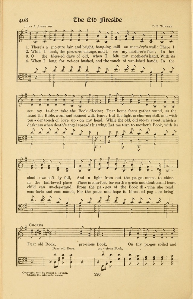 Montreat Hymns: psalms and gospel songs with responsive scripture readings page 220