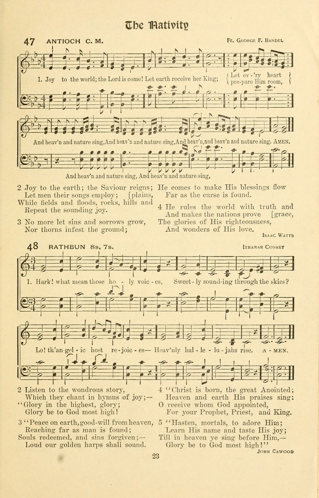 Montreat Hymns: psalms and gospel songs with responsive scripture readings page 23