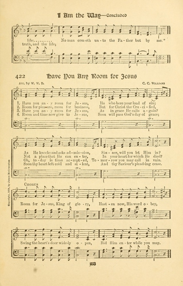 Montreat Hymns: psalms and gospel songs with responsive scripture readings page 233