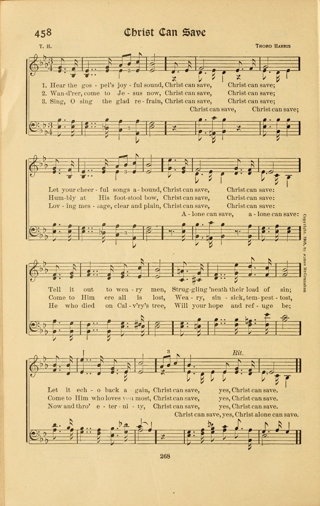 Montreat Hymns: psalms and gospel songs with responsive scripture readings page 268