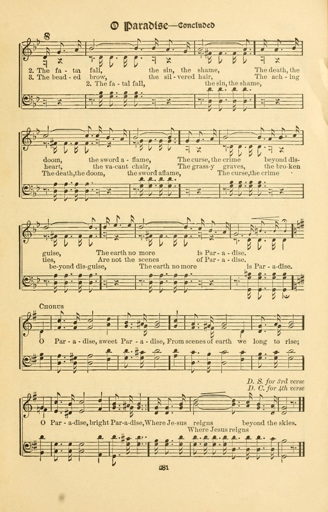 Montreat Hymns: psalms and gospel songs with responsive scripture readings page 281