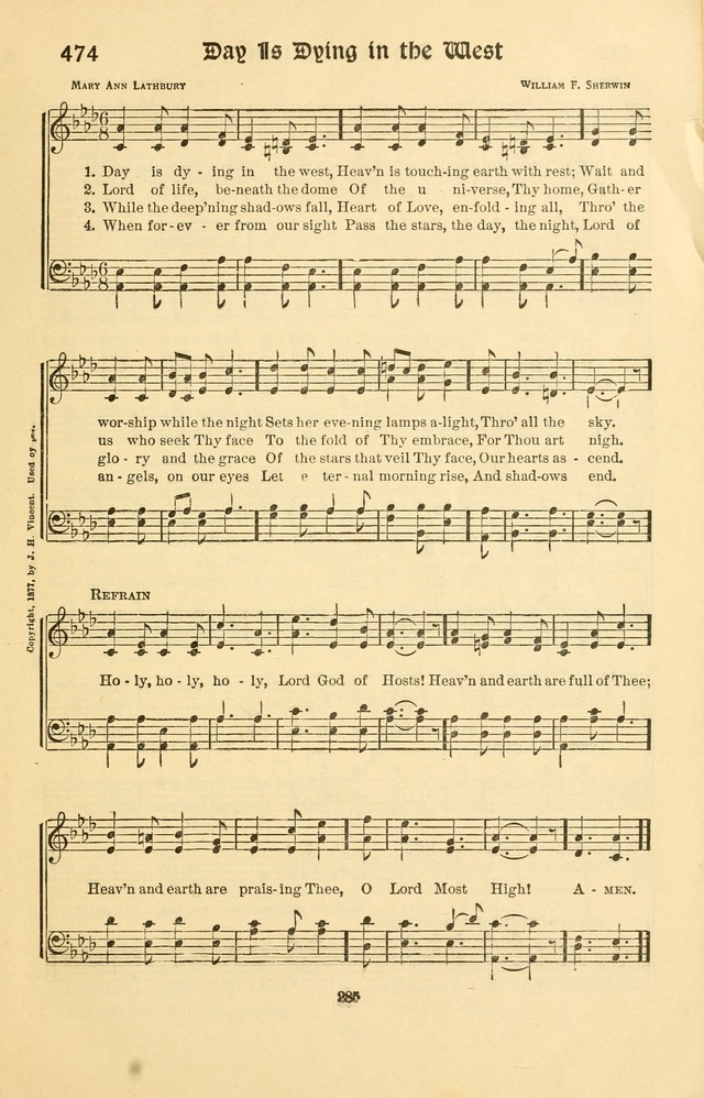 Montreat Hymns: psalms and gospel songs with responsive scripture readings page 285