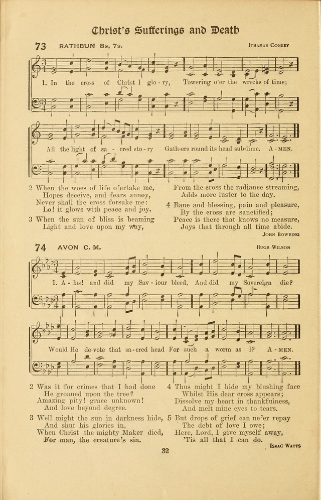 Montreat Hymns: psalms and gospel songs with responsive scripture readings page 32