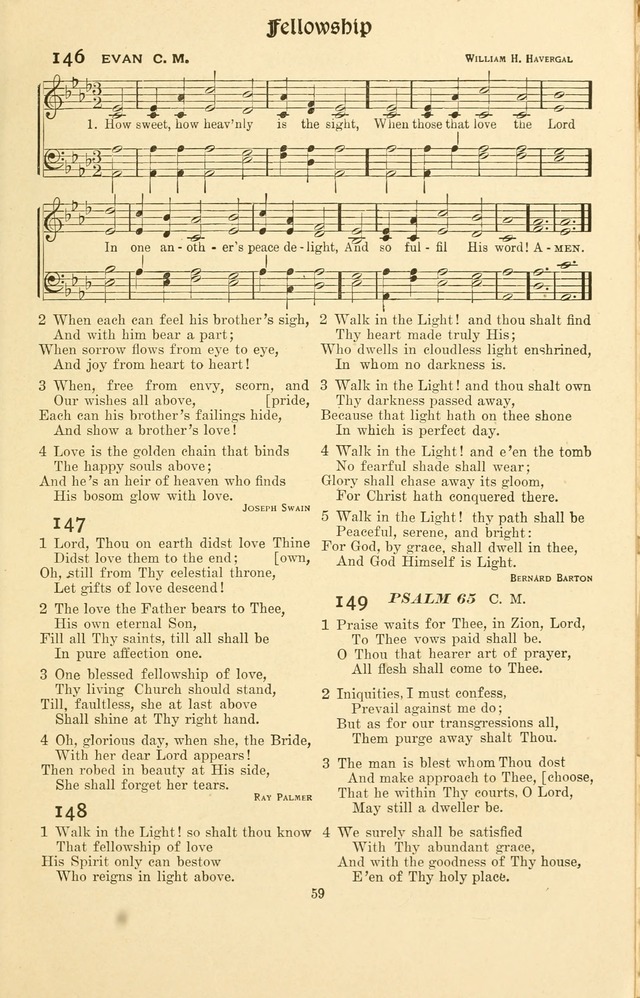 Montreat Hymns: psalms and gospel songs with responsive scripture readings page 59