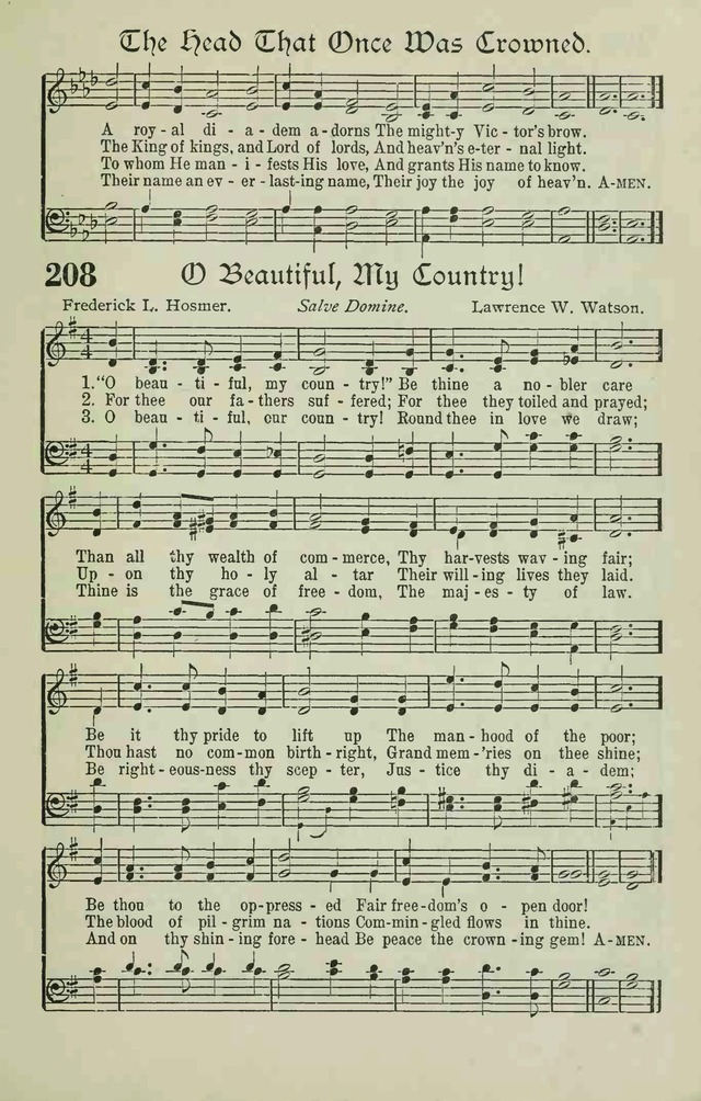 The Modern Hymnal page 151