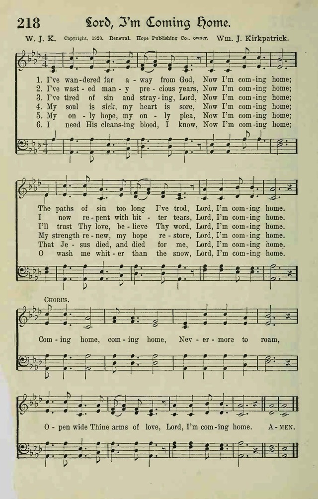 The Modern Hymnal page 158