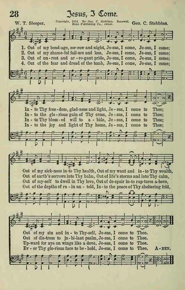 The Modern Hymnal page 26