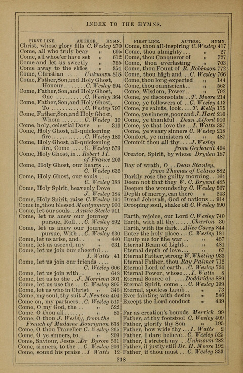 Methodist Hymn-Book page 218