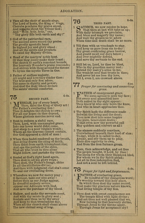 Methodist Hymn-Book page 23