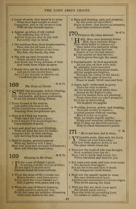 Methodist Hymn-Book page 43