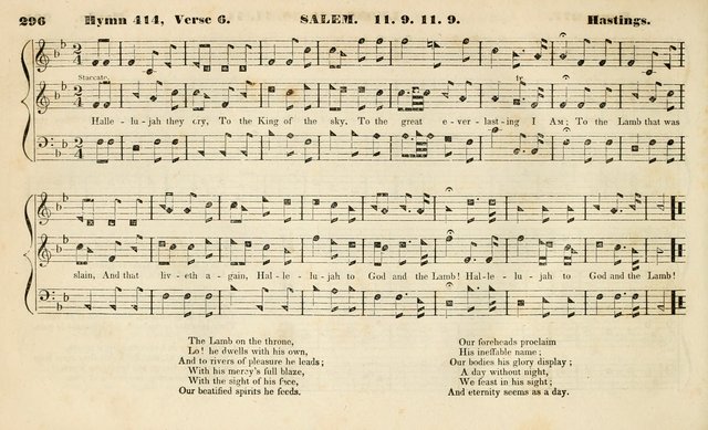 The Methodist Harmonist, containing a collection of tunes from the best authors, embracing every variety of metre, and adapted to the worship of the Methodist Episcopal Church. New ed. page 315