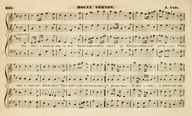 The Methodist Harmonist, containing a collection of tunes from the best authors, embracing every variety of metre, and adapted to the worship of the Methodist Episcopal Church. New ed. page 367