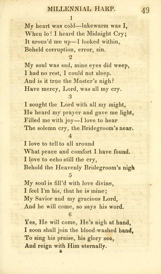Millennial Harp: designed for meetings on the second coming Christ (Improved ed.) page 128