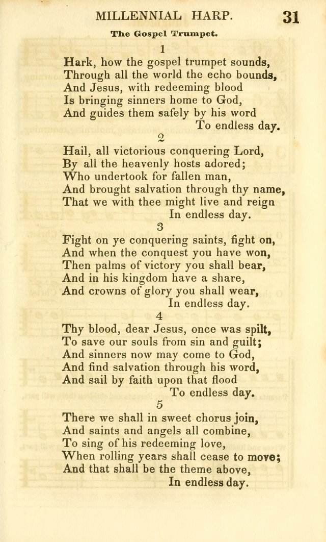 Millennial Harp: designed for meetings on the second coming Christ (Improved ed.) page 38