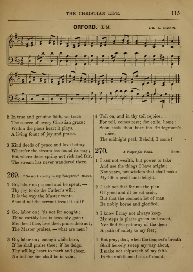 Melodies and Hymns for Divine Service in Appleton Chapel page 111