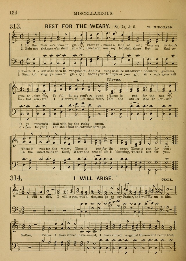 Melodies and Hymns for Divine Service in Appleton Chapel page 130