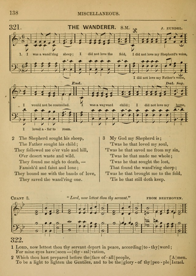 Melodies and Hymns for Divine Service in Appleton Chapel page 134