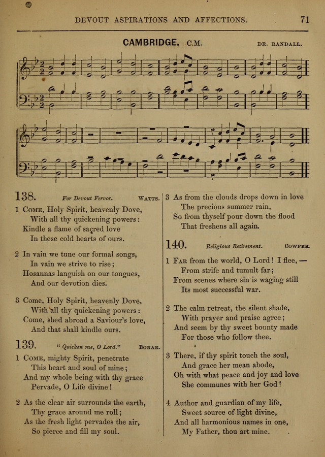 Melodies and Hymns for Divine Service in Appleton Chapel page 67