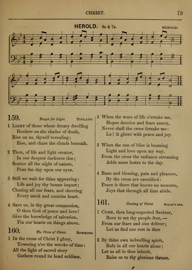 Melodies and Hymns for Divine Service in Appleton Chapel page 75