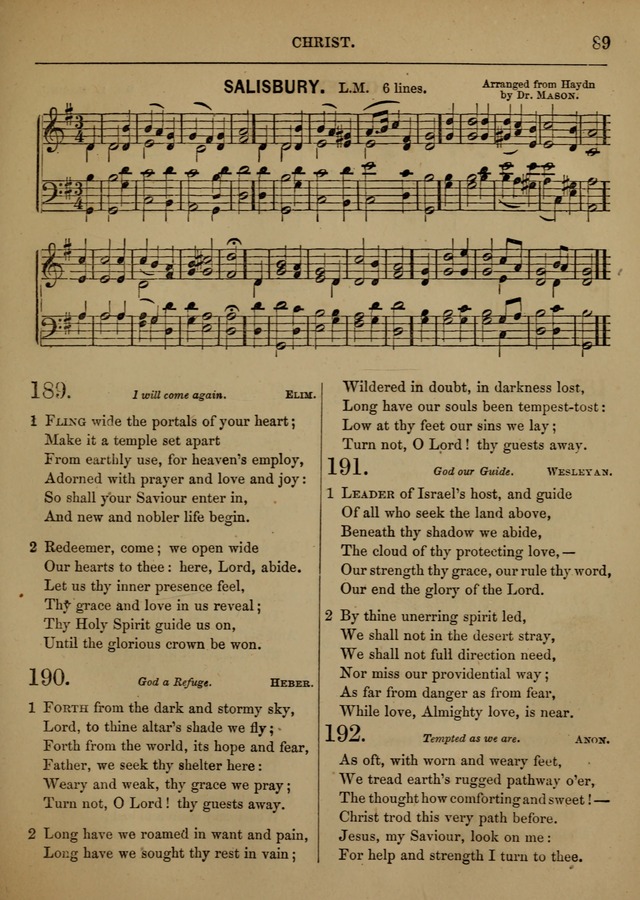 Melodies and Hymns for Divine Service in Appleton Chapel page 85