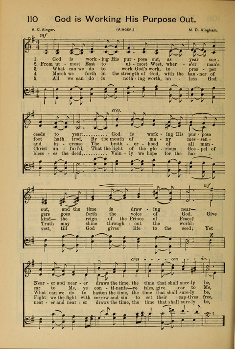 The Mission Hymnal. (Enlarged Edition) page 100