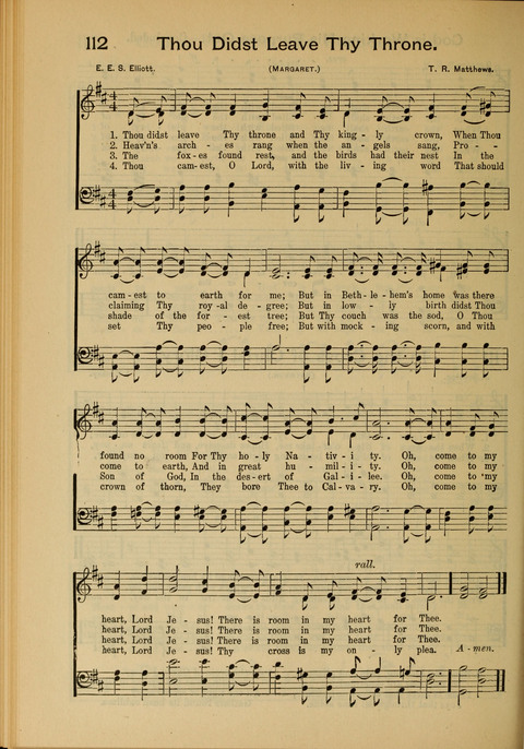 The Mission Hymnal. (Enlarged Edition) page 102