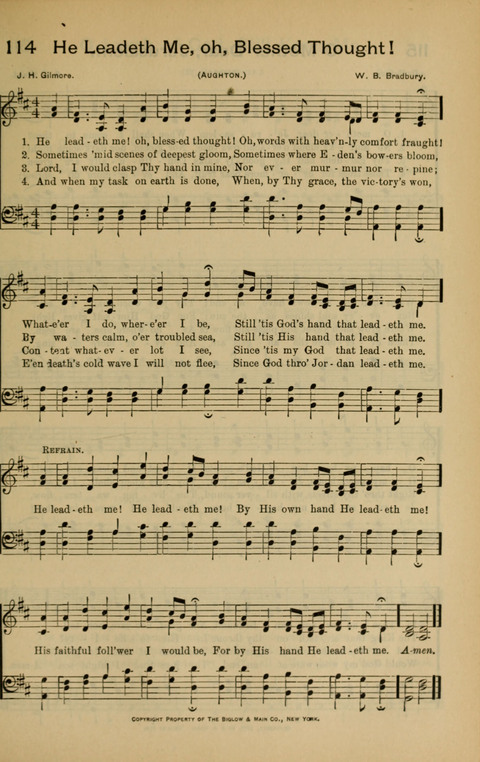 The Mission Hymnal. (Enlarged Edition) page 105