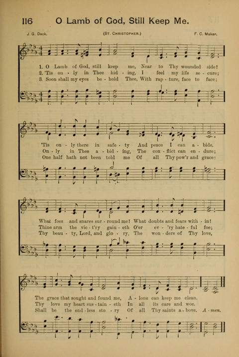 The Mission Hymnal. (Enlarged Edition) page 107