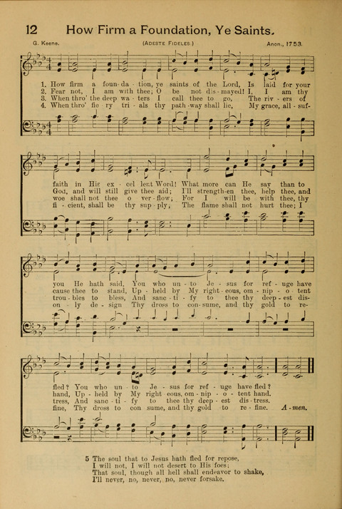 The Mission Hymnal. (Enlarged Edition) page 12