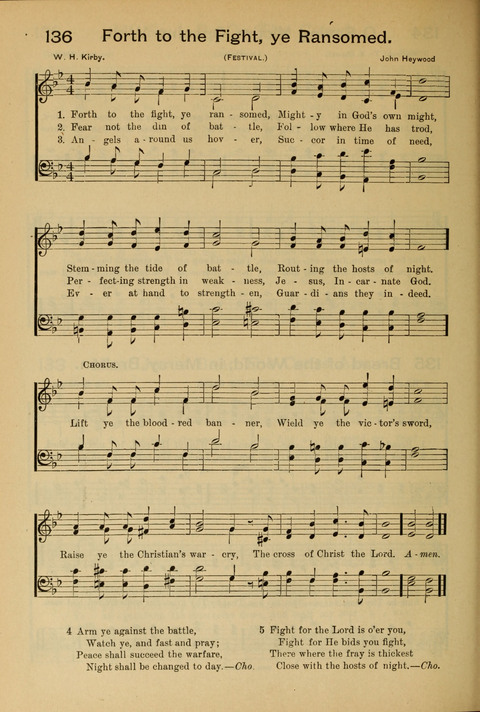 The Mission Hymnal. (Enlarged Edition) page 124