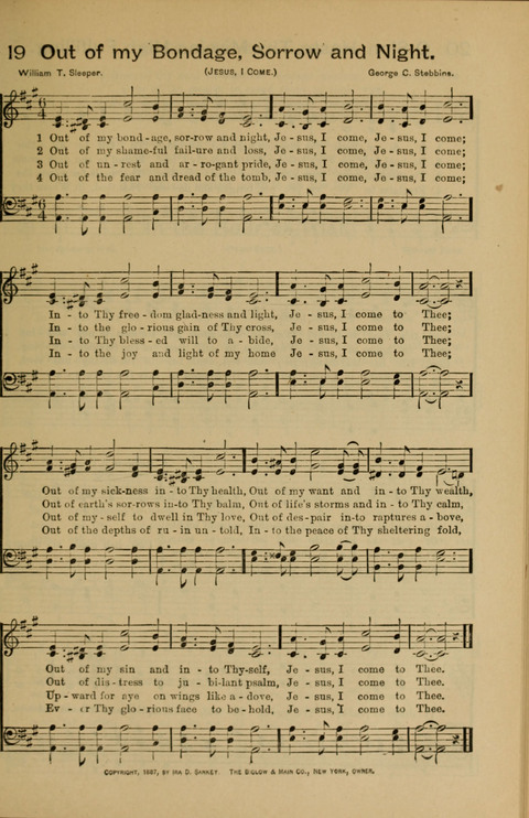 The Mission Hymnal. (Enlarged Edition) page 19